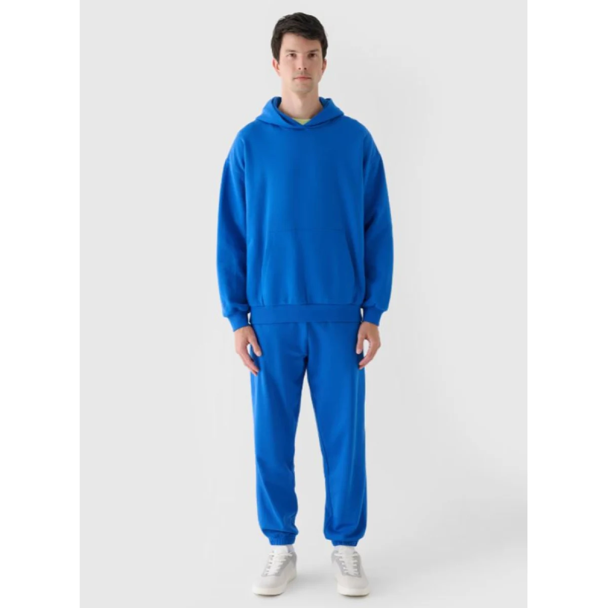 Pánska mikina s kapucňou 4F SWEATSHIRT-WAW24TSWSM1311-36S-COBALT · záber 5