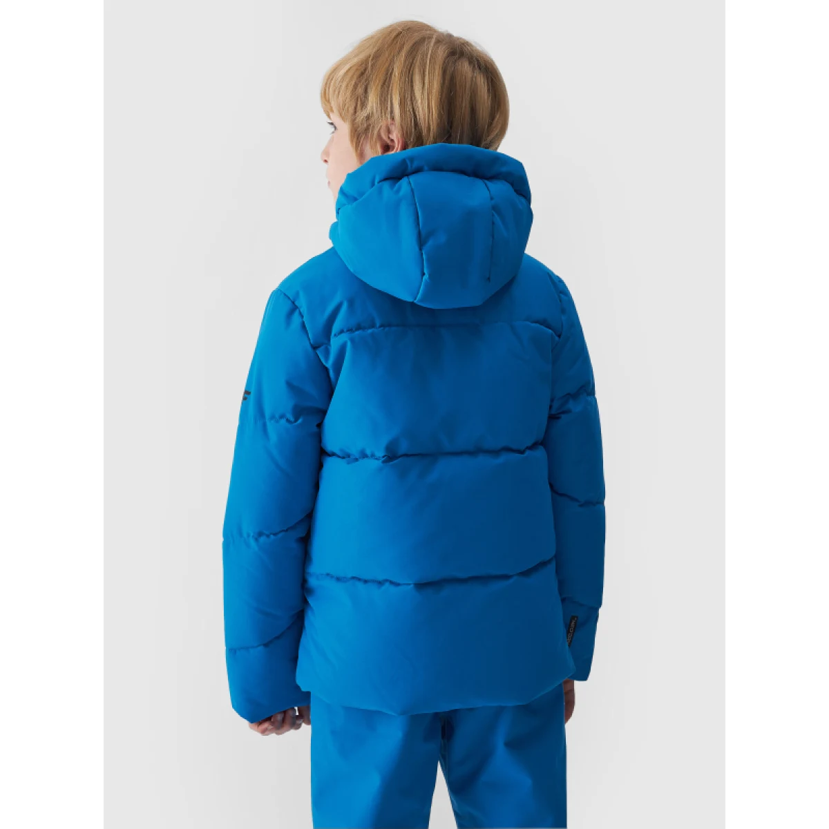 Chlapčenská lyžiarska bunda 4F JUNIOR TECHNICAL JACKET-JWAW24TTJAM534-33S-BLUE · záber 2