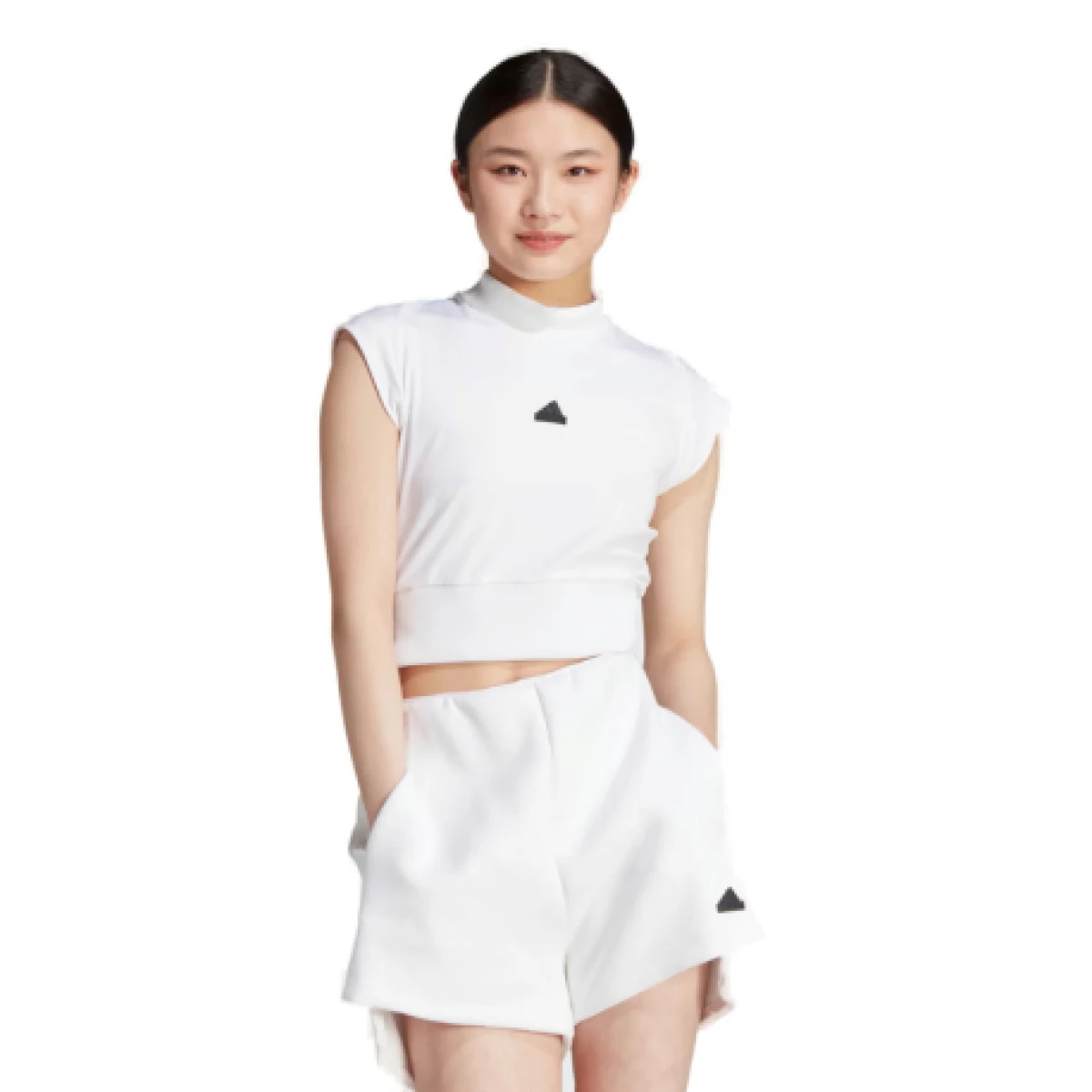 Dámske tričko s krátkym rukávom ADIDAS W Z.N.E. TEE-IM4917-white · záber 1