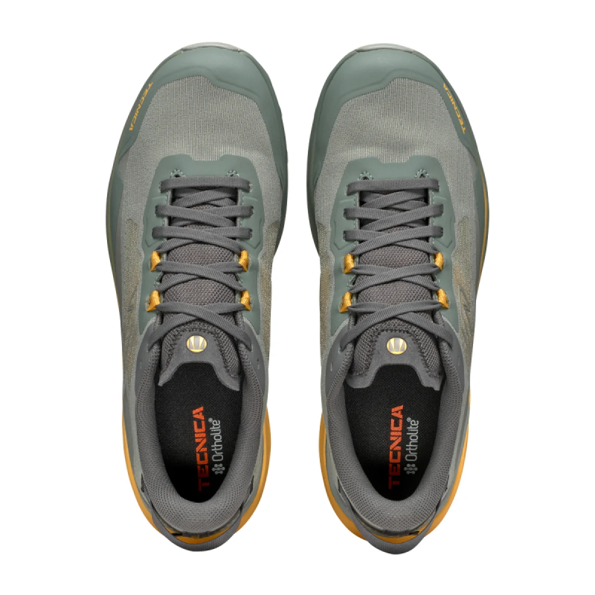 Pánska nízka turistická obuv TECNICA Spark S GTX, dark green light yellow · záber 5