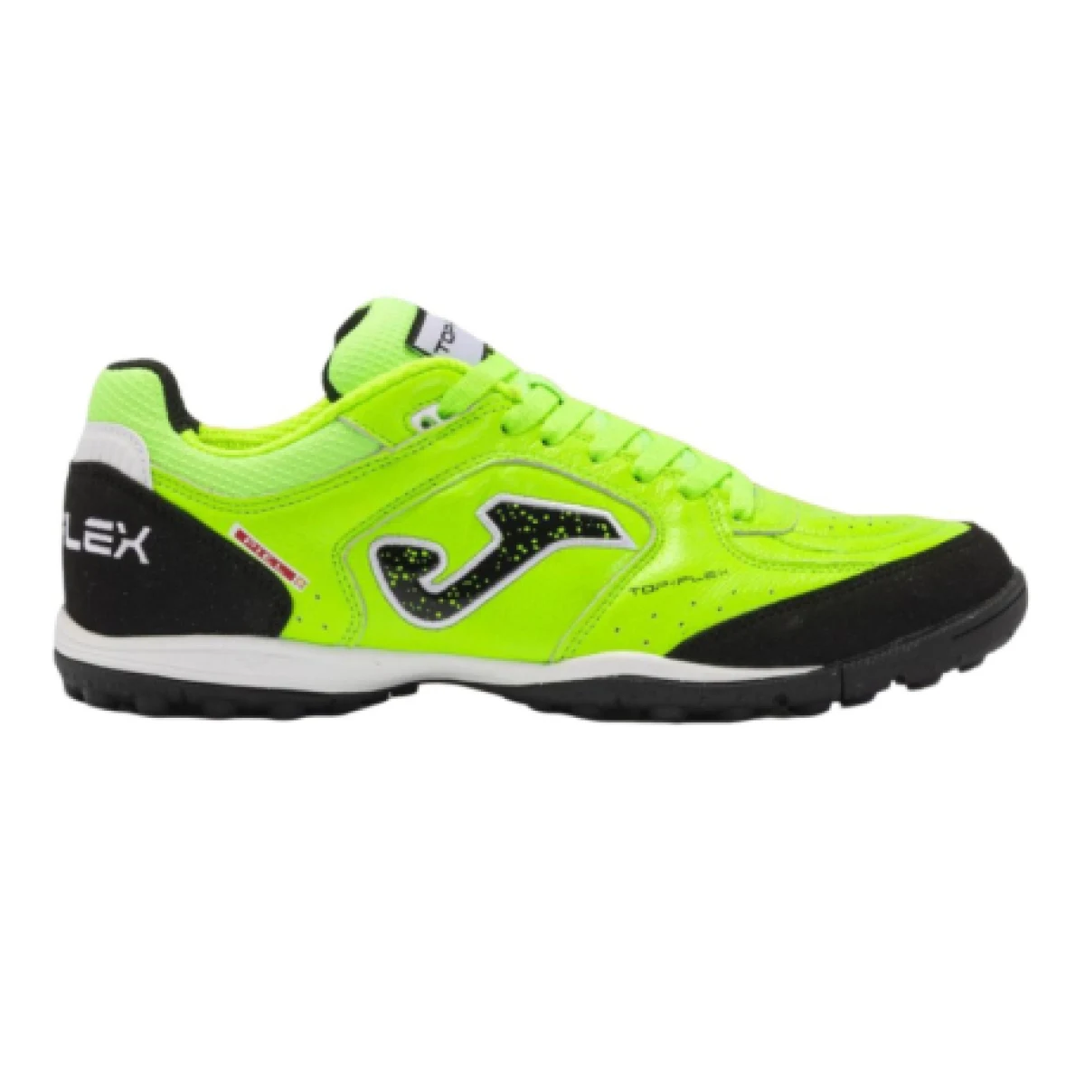 Pánske futbalové kopačky turfy JOMA Top Flex M TF fluorescent green · záber 1