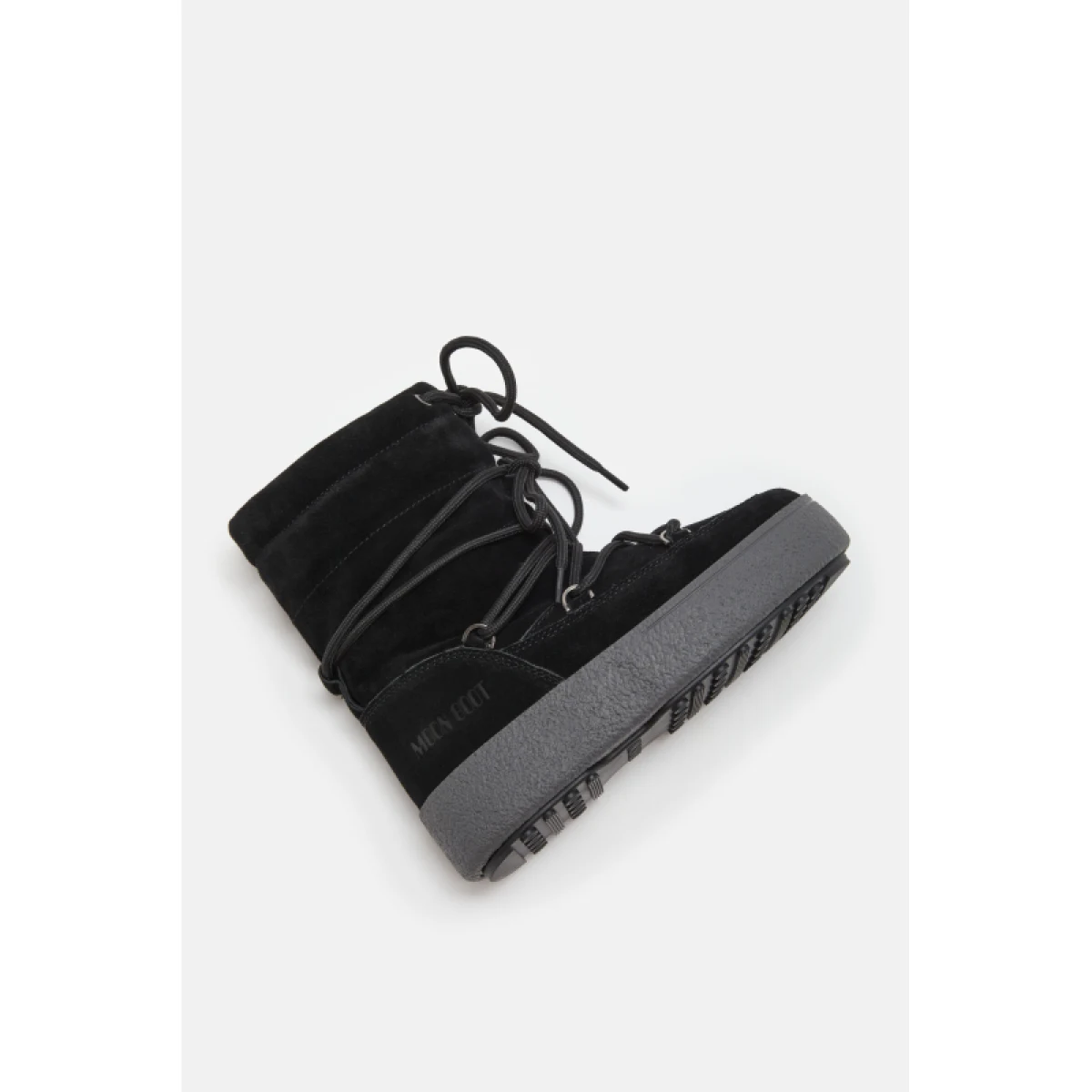 Dievčenské členkové zimné topánky MOON BOOT JTRACK SUEDE, 003 black · záber 3