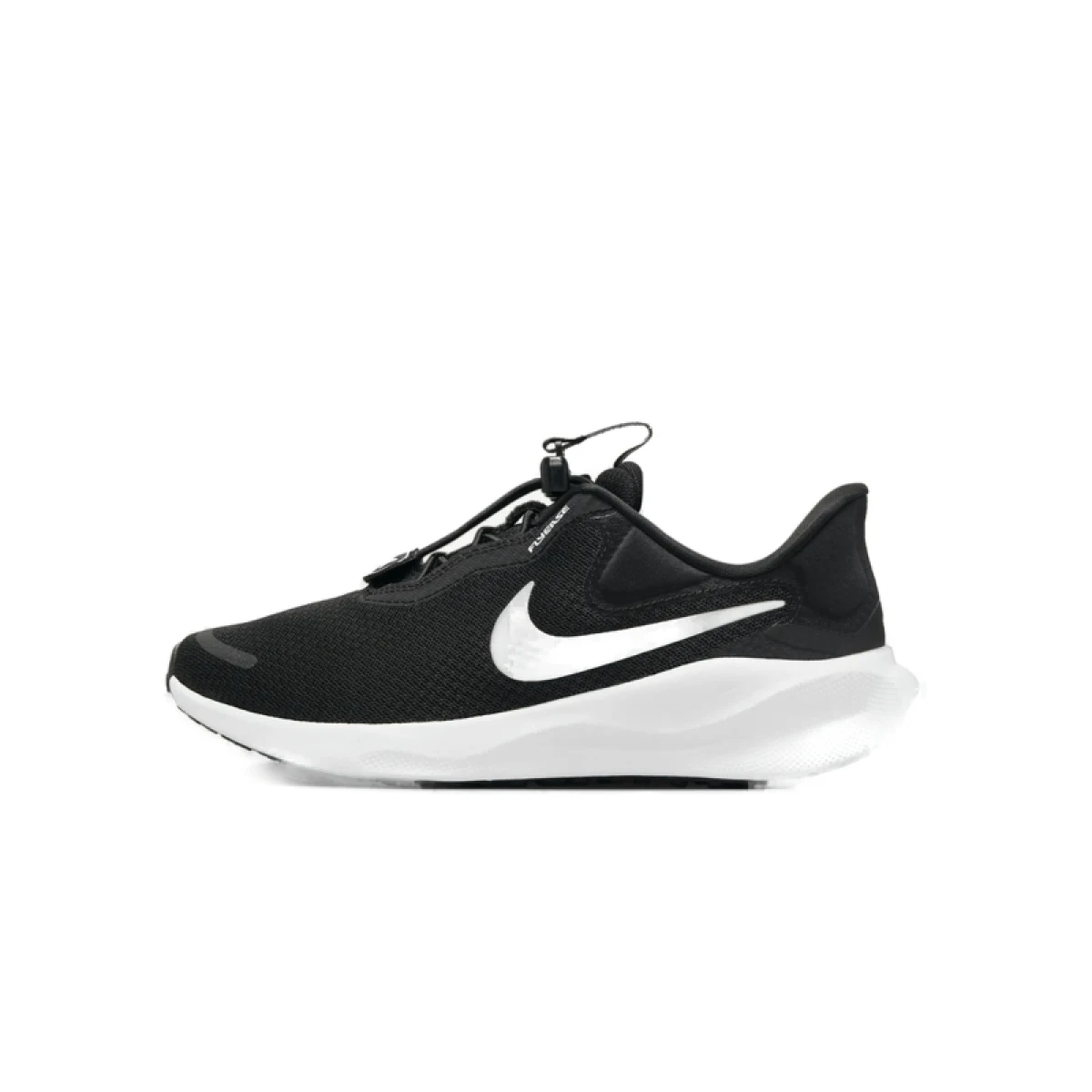 Dámska športová obuv (tréningová) NIKE Revolution 7 EasyOn black white · záber 2