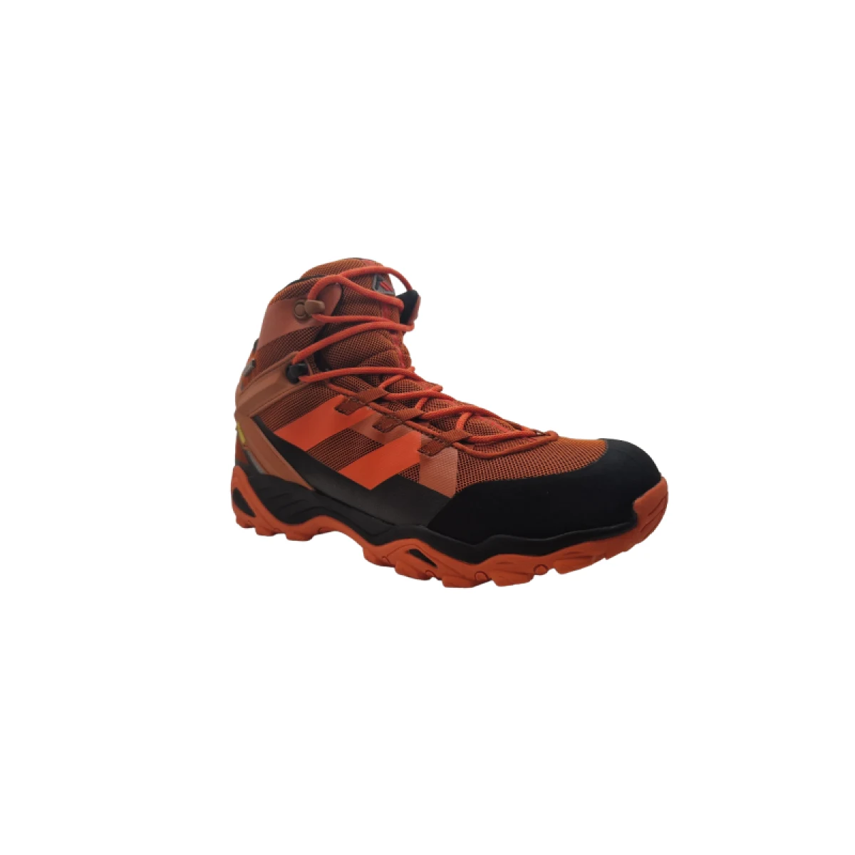 Pánska členková turistická obuv EVERETT Rinnan red orange black · záber 2