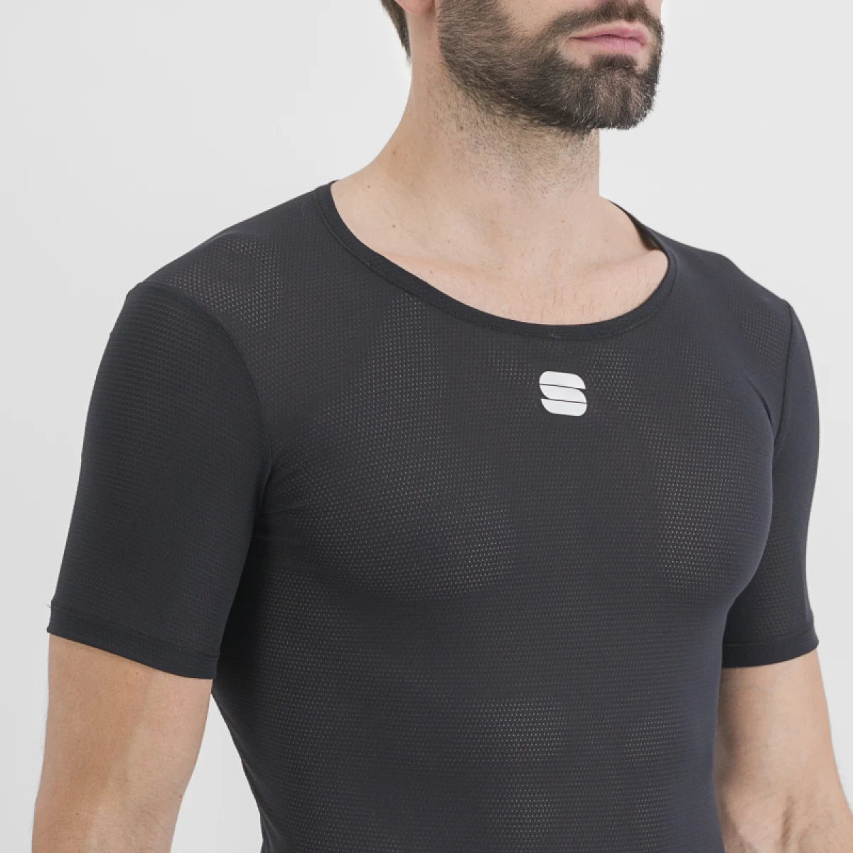 Pánske termo tričko s krátkym rukávom SPORTFUL Thermodynamic lite t-shirt, black · záber 5