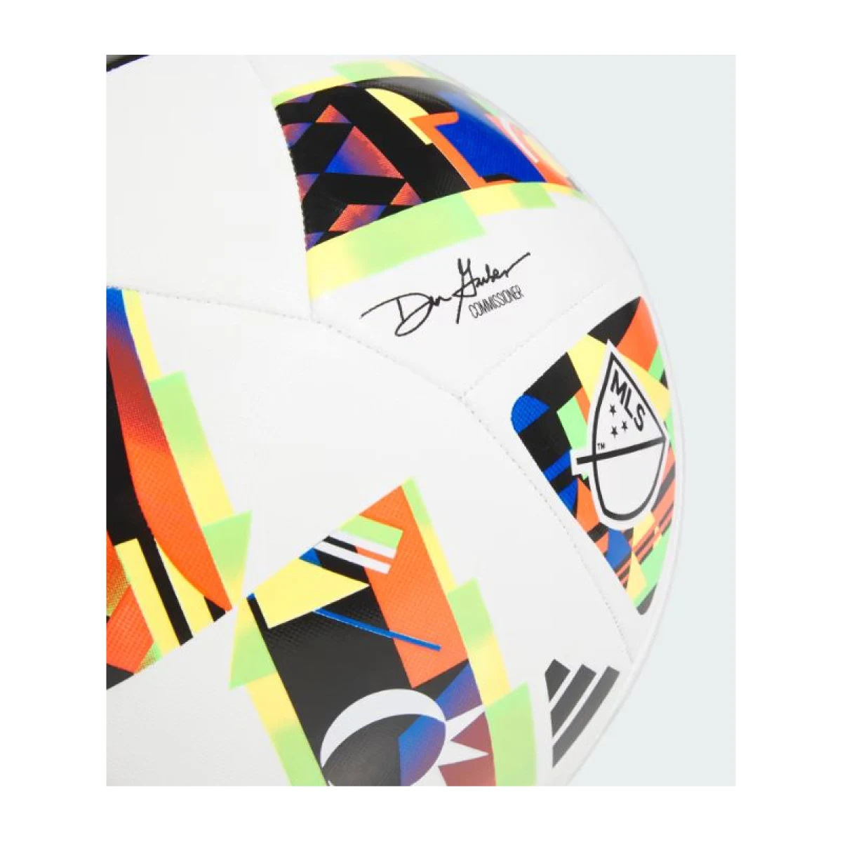 Futbalová lopta ADIDAS MLS TRN WHITE BLACK SOGOLD · záber 3