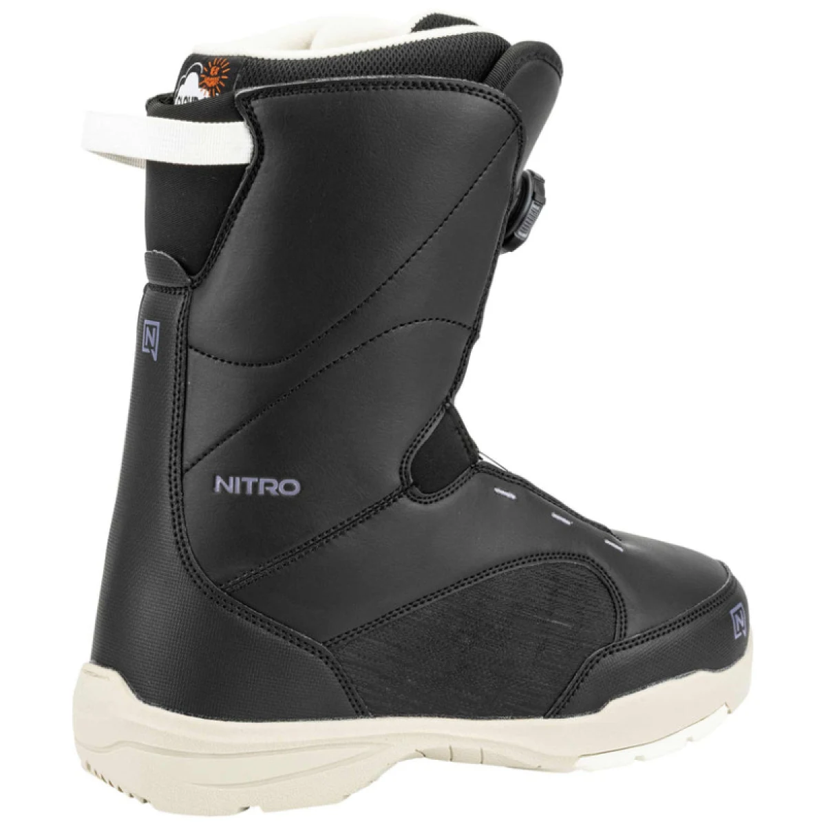 Dámska snowboardová obuv NITRO Boty Flora Boa Black · záber 2