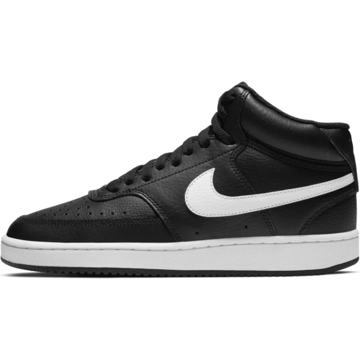 Dámska rekreačná obuv NIKE Wmns Court Vision Mid black white · záber 2