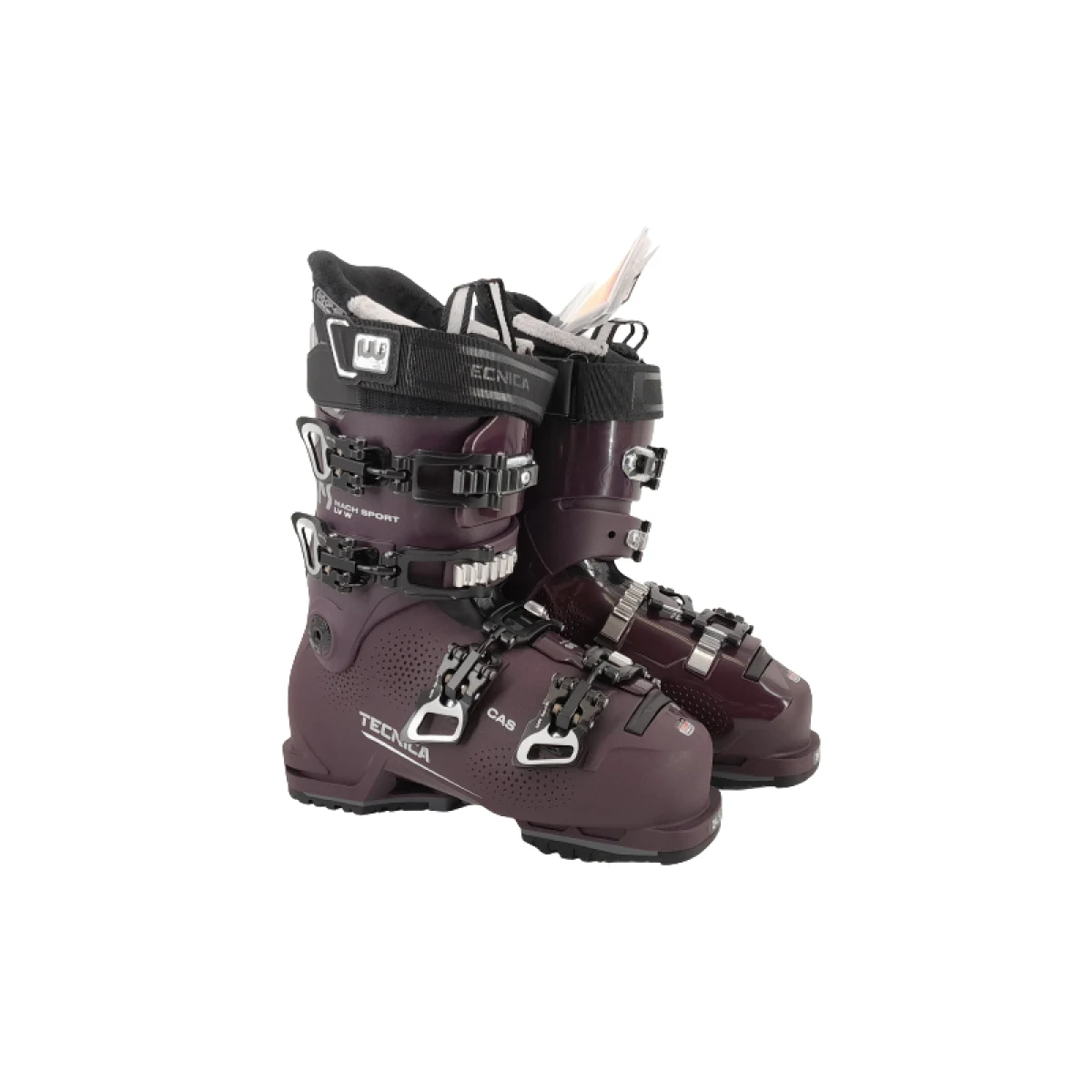 Dámske lyžiarky na zjazdovku - on piste TECNICA Mach sport 95 X LV W GW, wine bordeaux · záber 2