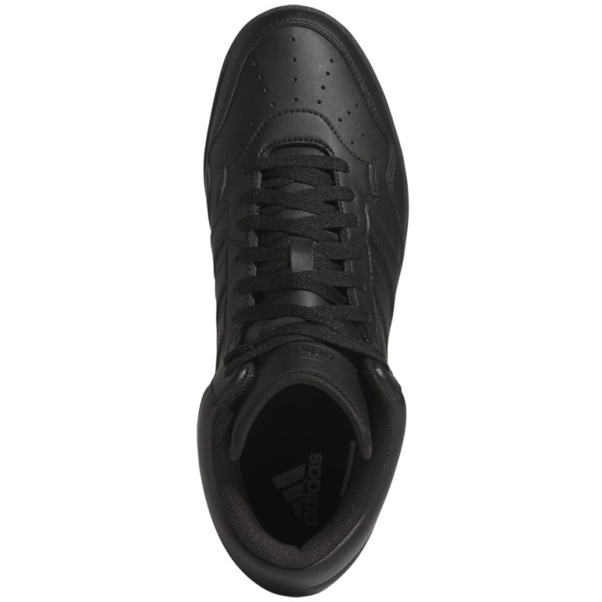 Pánska rekreačná obuv ADIDAS Hoops 4.0 Mid M core black core black cloud white · záber 4