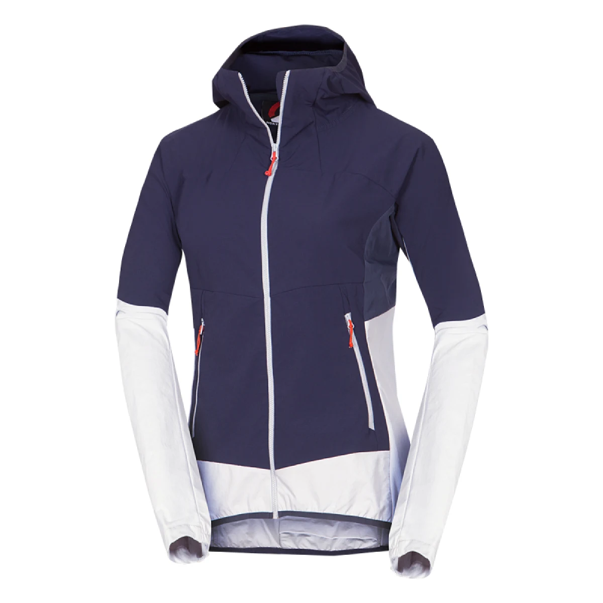 Dámska turistická softshellová bunda NORTHFINDER KATHI-387blueblue · záber 4