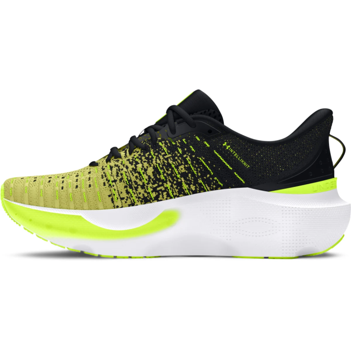 Pánska bežecká obuv UNDER ARMOUR UA Infinite Elite black sonic yellow high vis yellow · záber 2