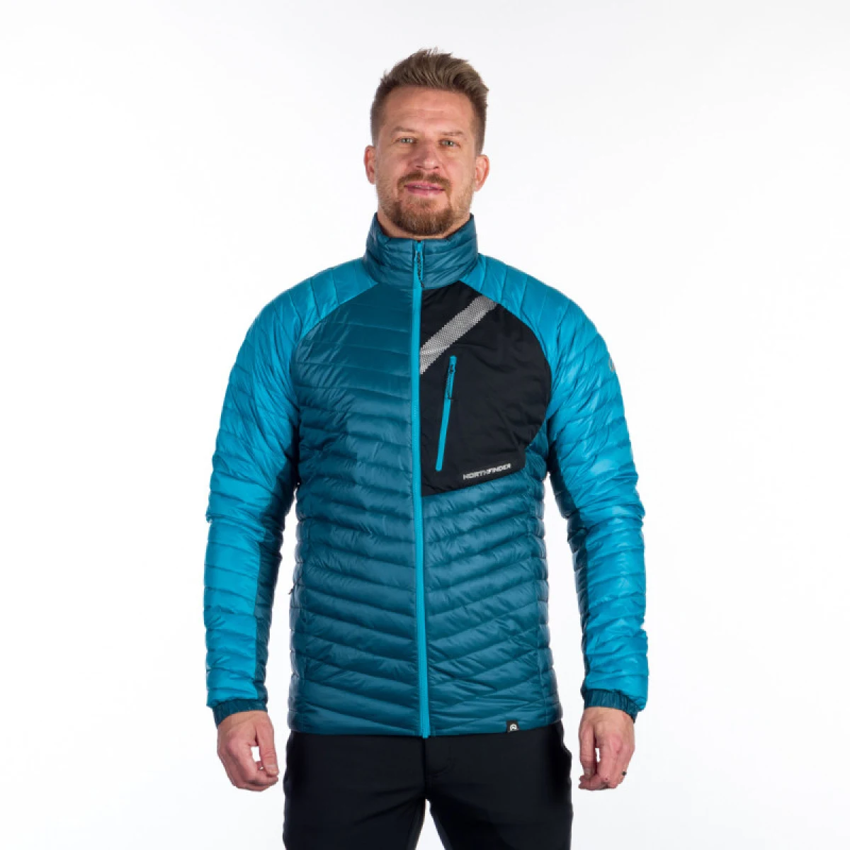 Pánska turistická bunda NORTHFINDER WILLARD-526-inkblue · záber 4