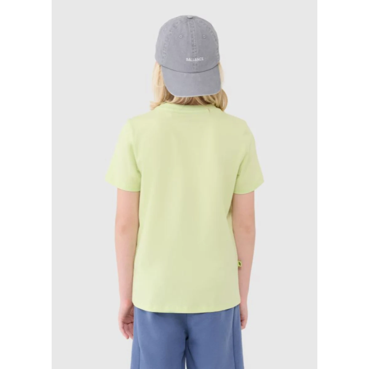 Chlapčenské tričko s krátkym rukávom 4F JUNIOR TSHIRT M2186-45N-CANARY GREEN NEON · záber 3