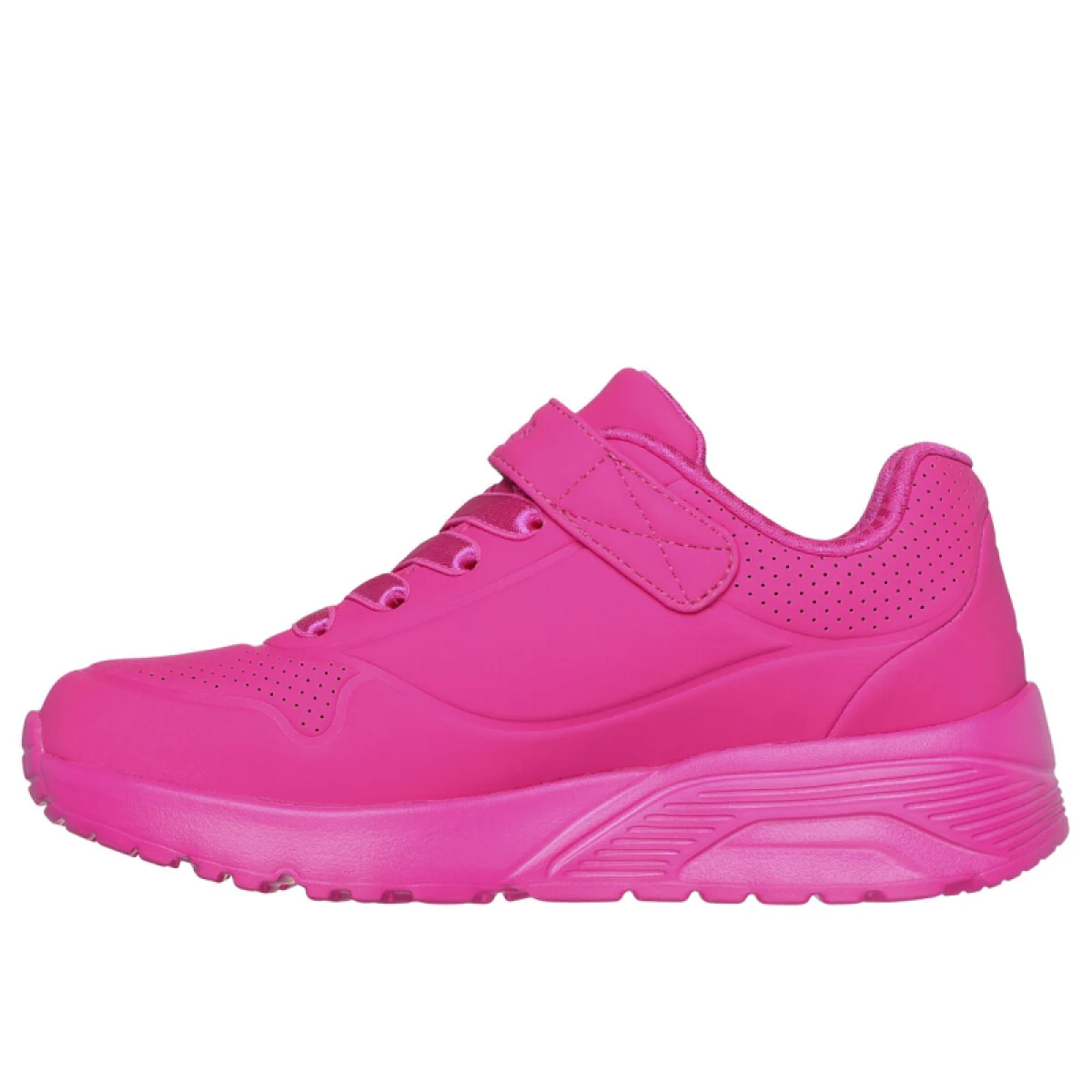 Dievčenská rekreačná obuv SKECHERS Uno Lite K hot pink · záber 3