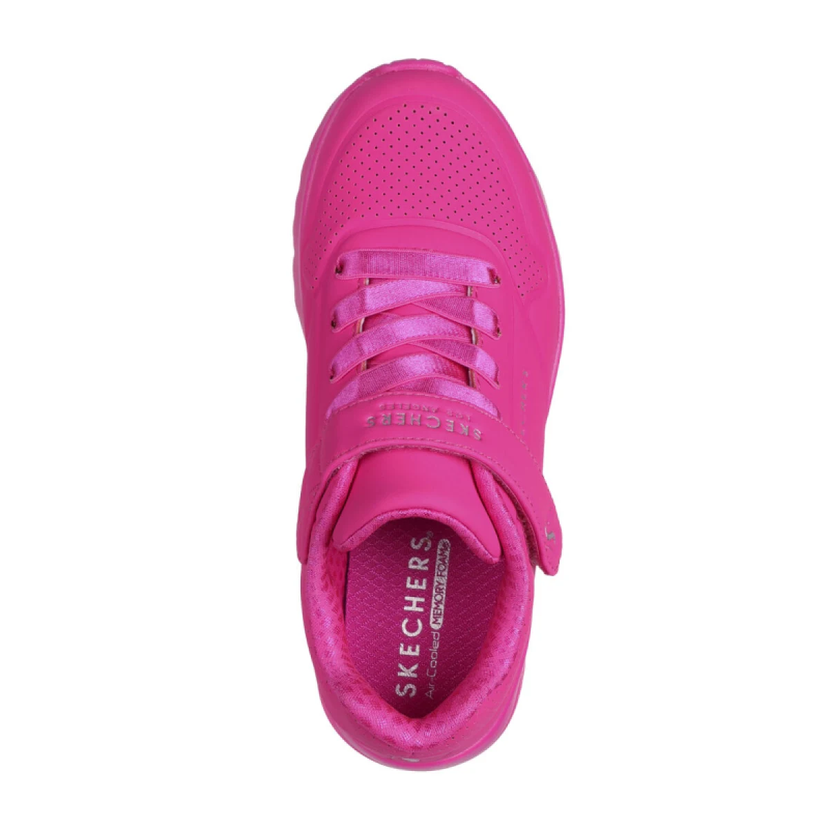 Dievčenská rekreačná obuv SKECHERS Uno Lite K hot pink · záber 4