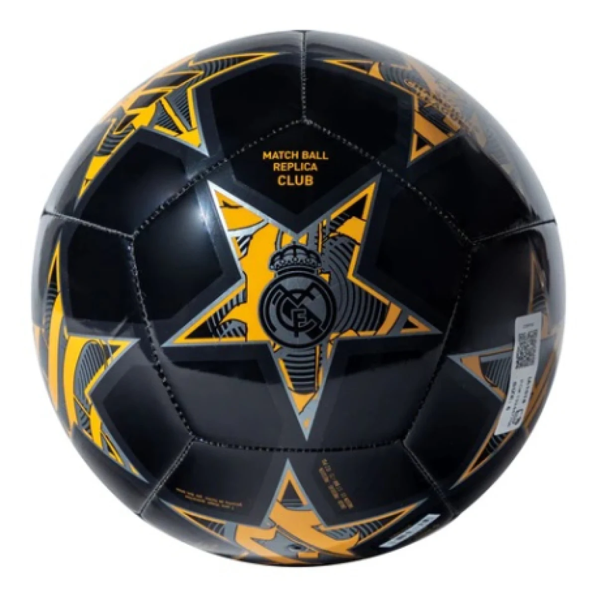 Futbalová lopta ADIDAS UCL RM CLB-BLACK PREYEL CARBON · záber 1