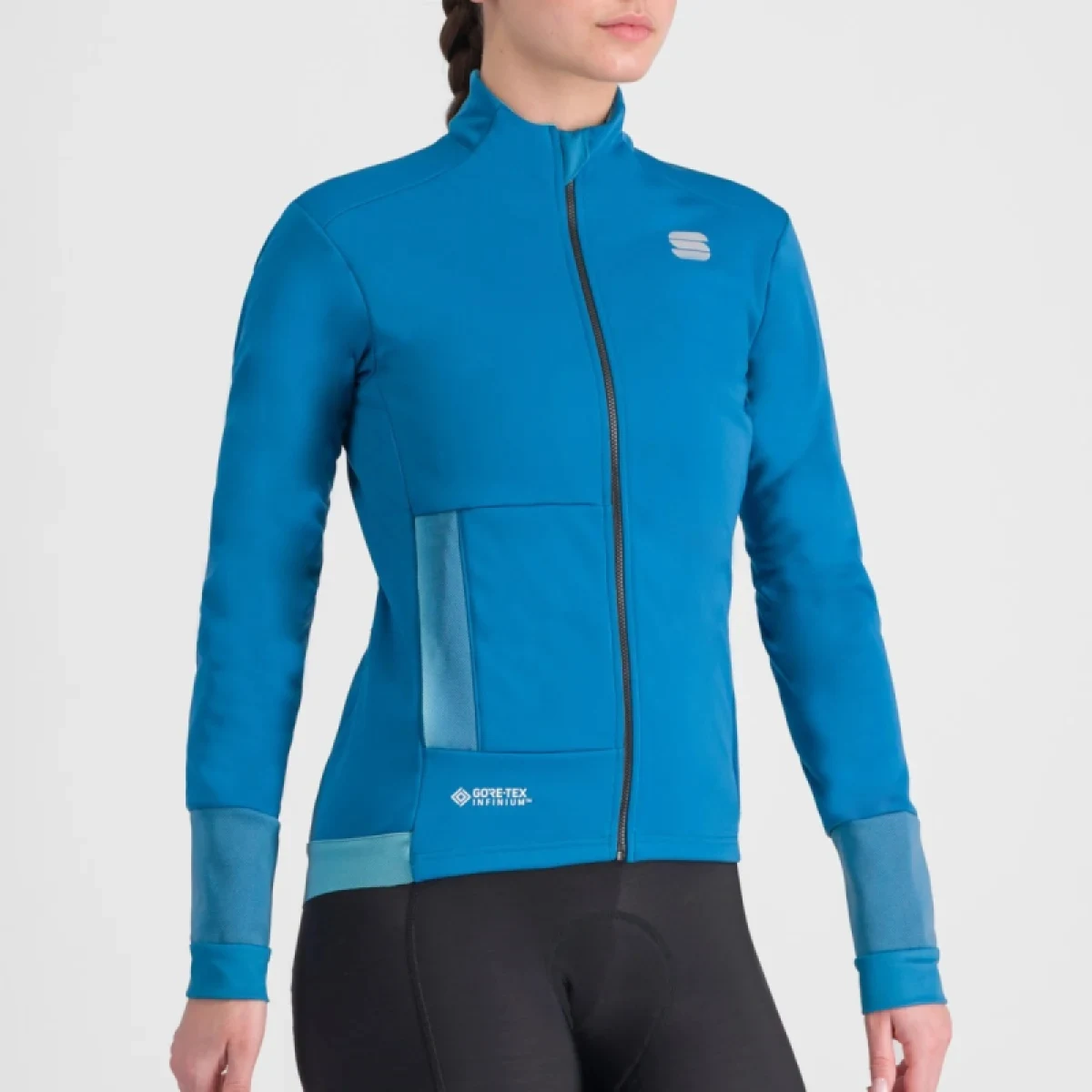 Dámska cyklistická bunda SPORTFUL Super w jacket, berry blue · záber 4