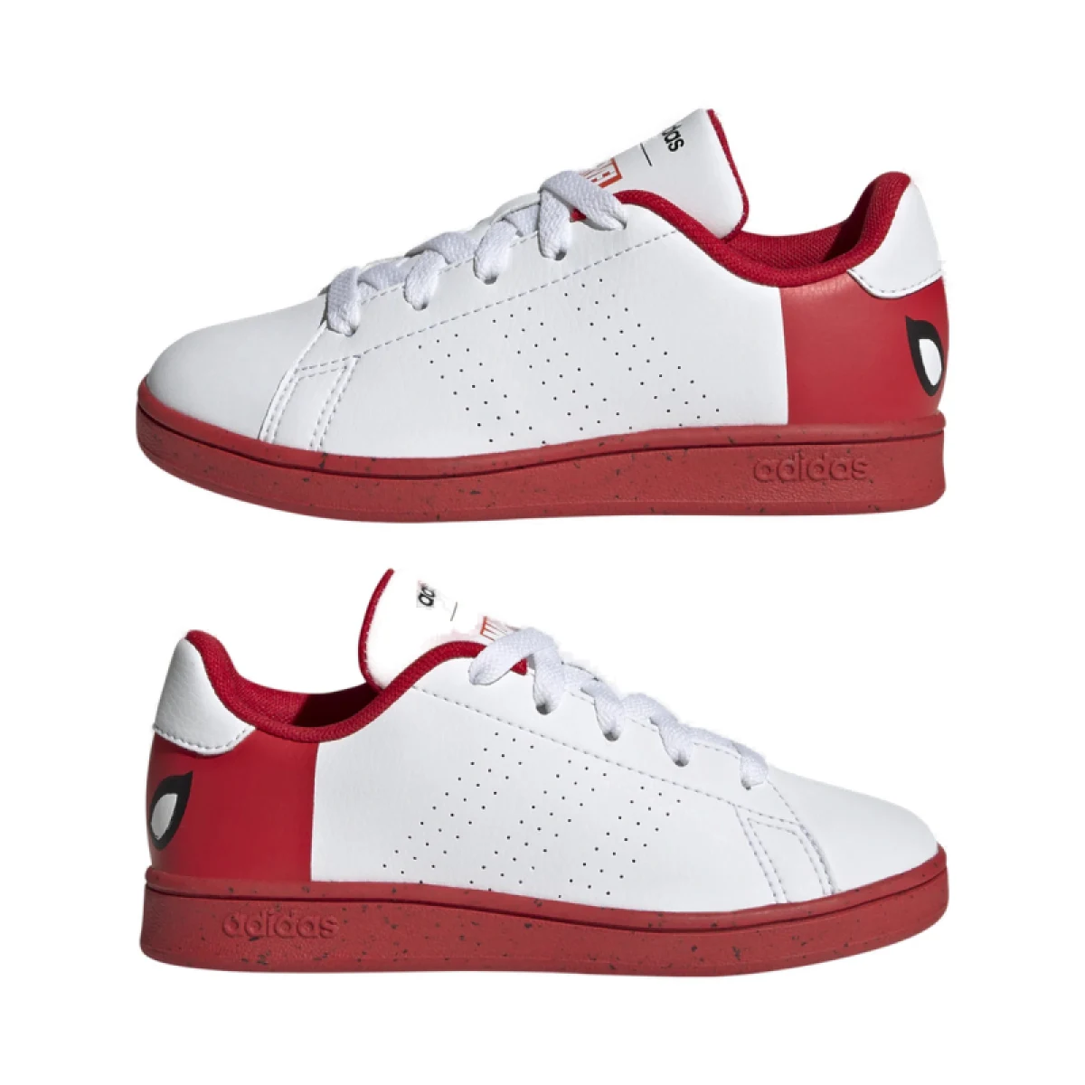 Chlapčenská rekreačná obuv ADIDAS Advantage Spiderman cloud white cloud white better scarlet · záber 3