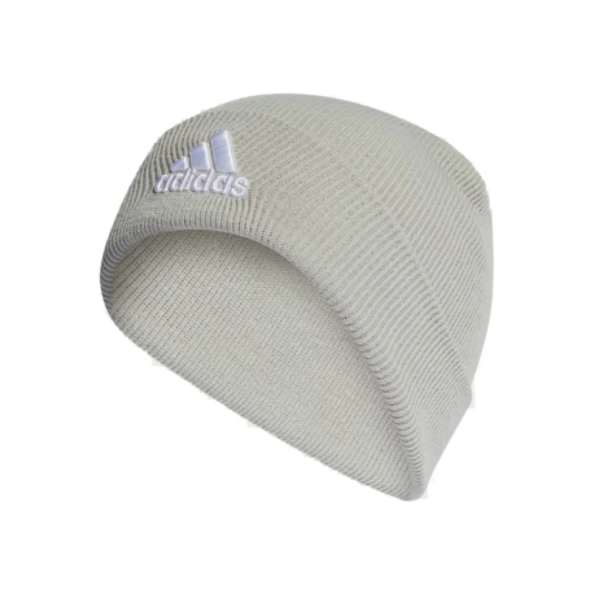 Dámska zimná čiapka ADIDAS LOGO BEANIE CUF WONSIL WHITE · záber 1