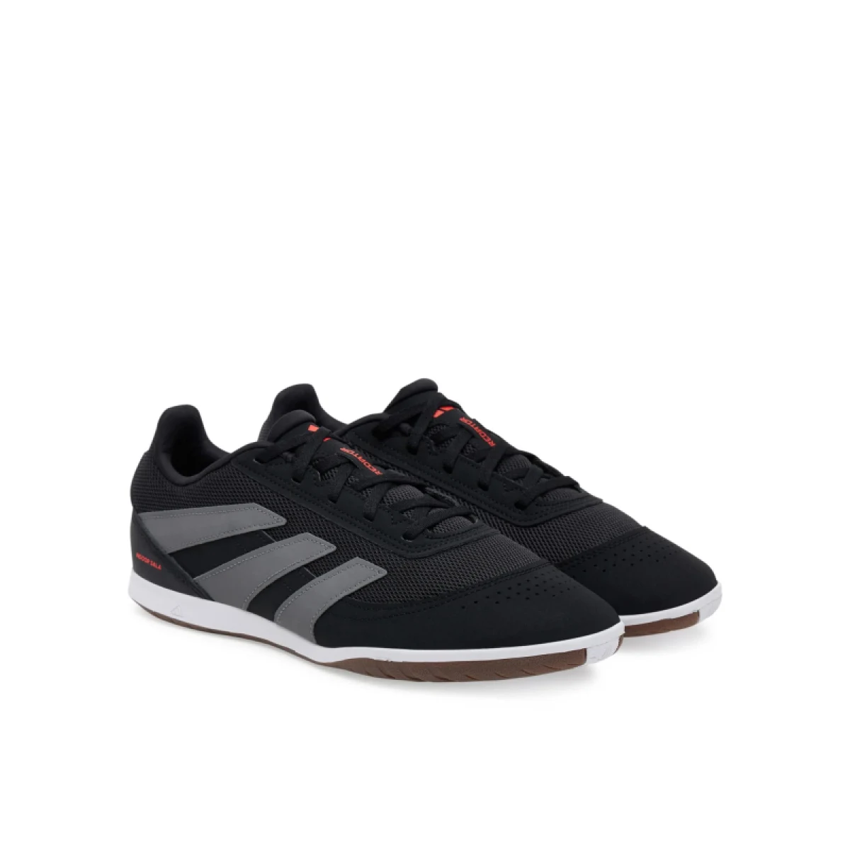 Pánske futbalové kopačky halové ADIDAS Predator Club M IC core black grey four lucid red · záber 2
