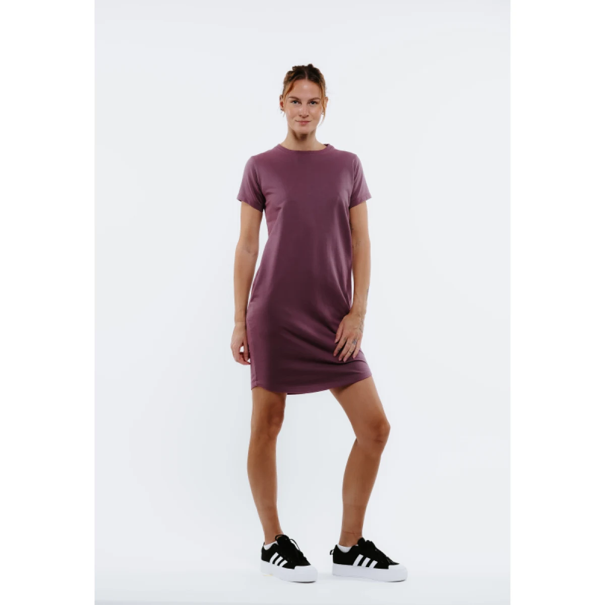 Dámske šaty AUTHORITY D-BASE II W burgundy · záber 3