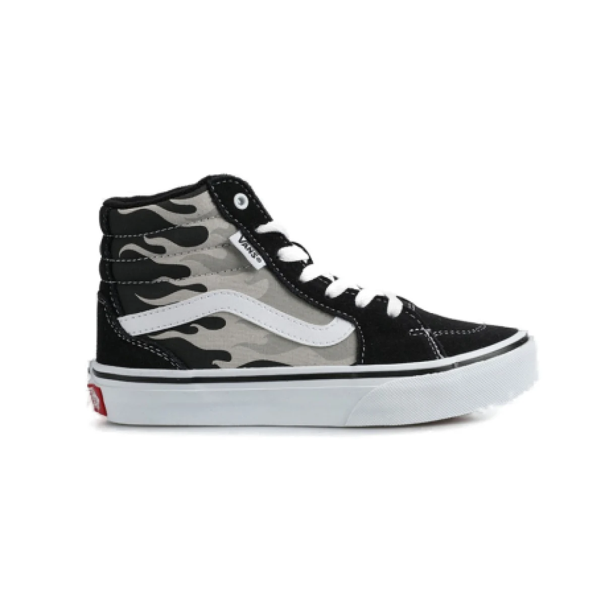Chlapčenská vychádzková obuv VANS YT Filmore HI (Suede Canvas) grey white · záber 1