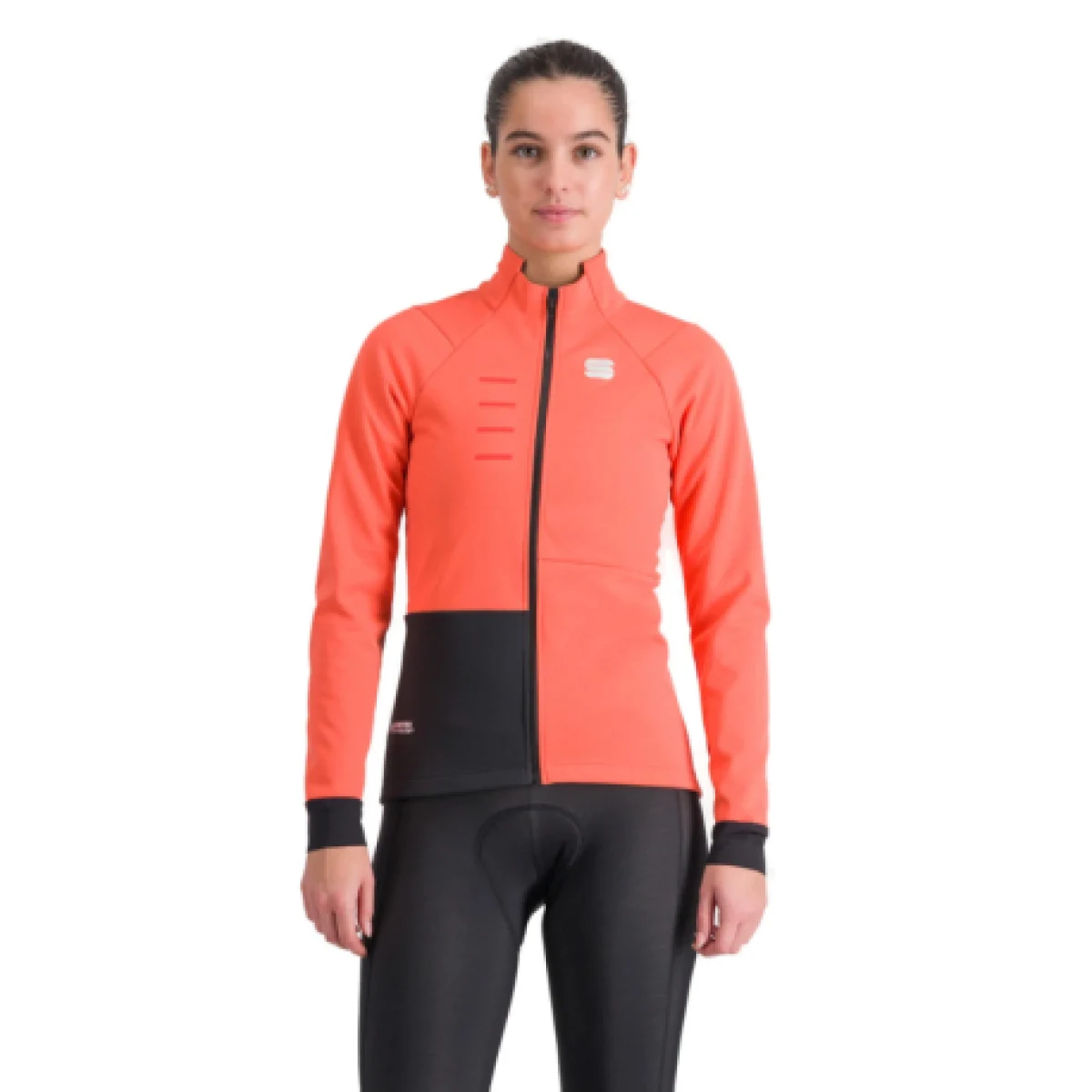 Dámska cyklistická bunda SPORTFUL Tempo w jacket, pompelmo · záber 1