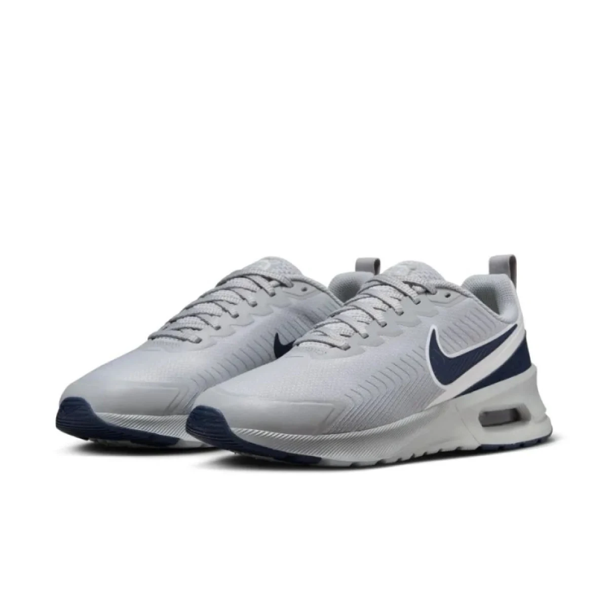 Pánska rekreačná obuv NIKE Air Max Nuaxis M light smoke grey cyber white obsidian · záber 5