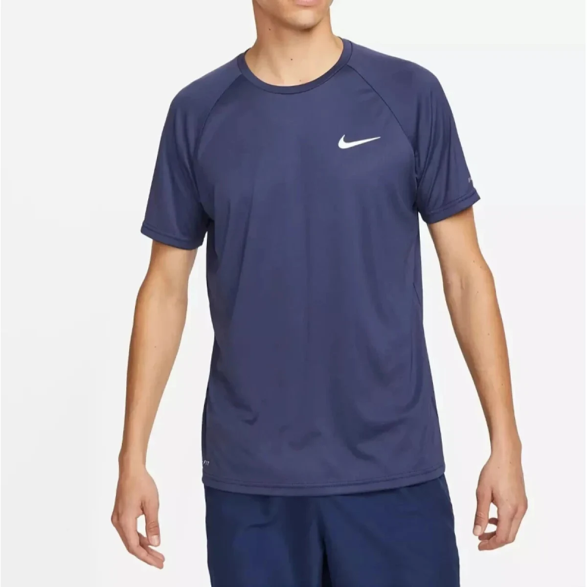 Pánske tréningové tričko s krátkym rukávom NIKE SWIM ESSENTIAL MIDNIGHT NAVY-MIDNIGHT NAVY · záber 2