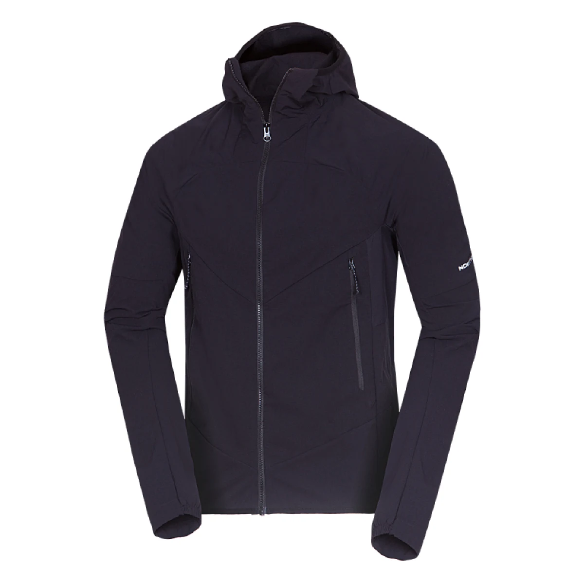 Pánska turistická bunda NORTHFINDER GALILEO-269black · záber 4