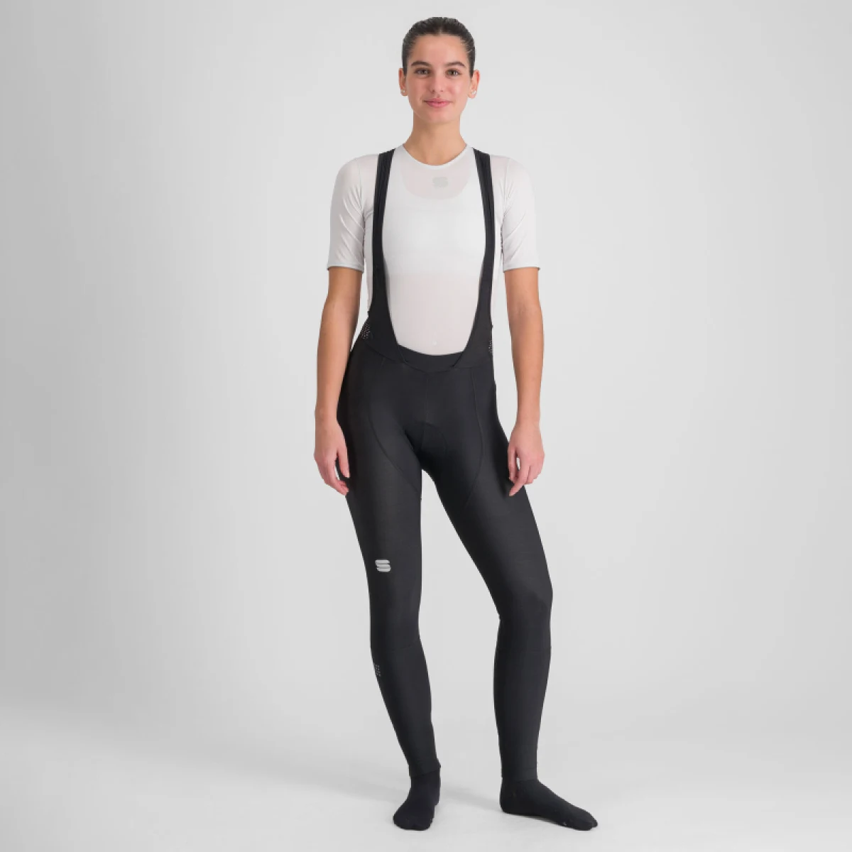 Dámske cyklistické nohavice SPORTFUL Neo w bibtight, black · záber 2