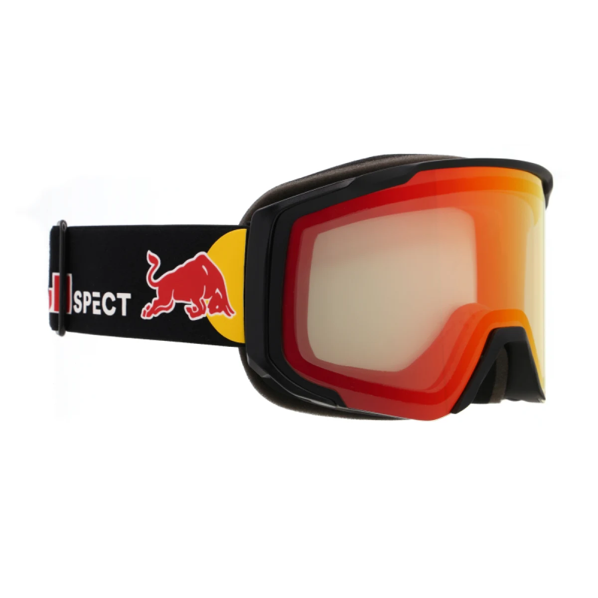 Lyžiarske okuliare RED BULL SPECT JIBB-02REX, black brown with red mirror · záber 2