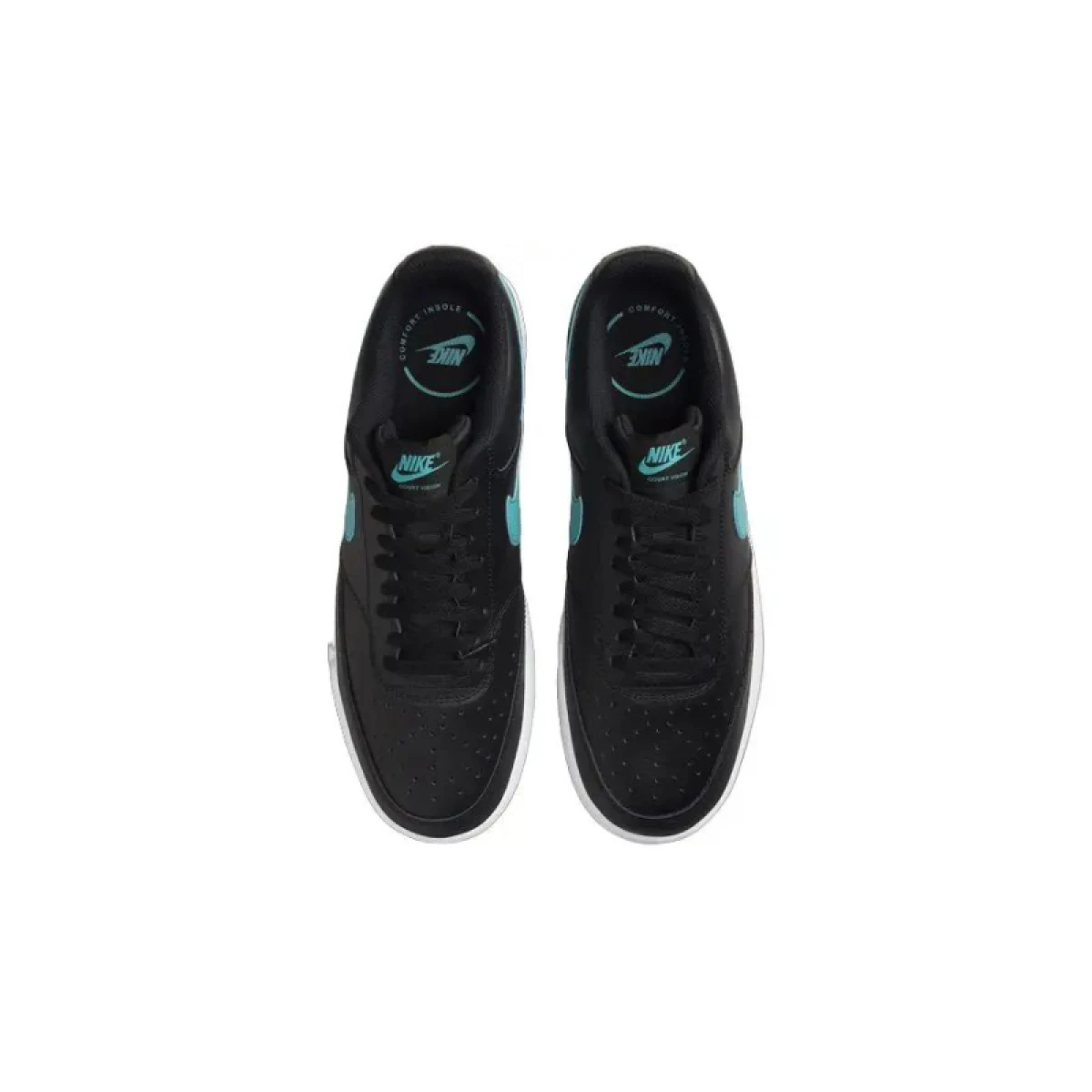 Dámska vychádzková obuv NIKE Court Vision Low black white dusty cactus · záber 3