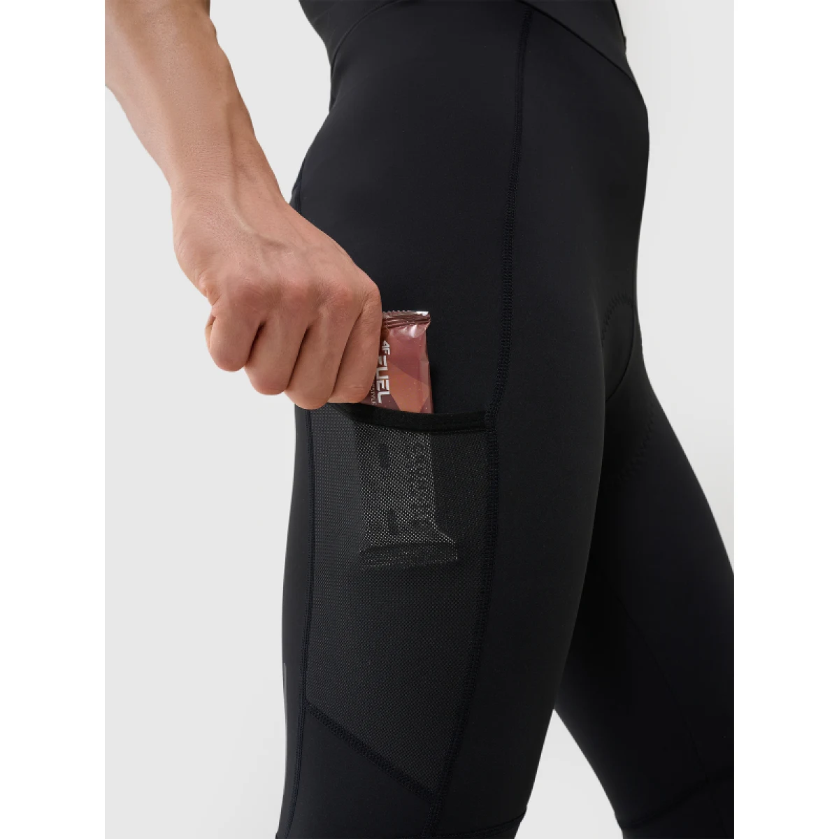 Pánske cyklistické nohavice 4F TIGHTS FNK-WSS25TFTIM329-20S-DEEP BLACK · záber 3