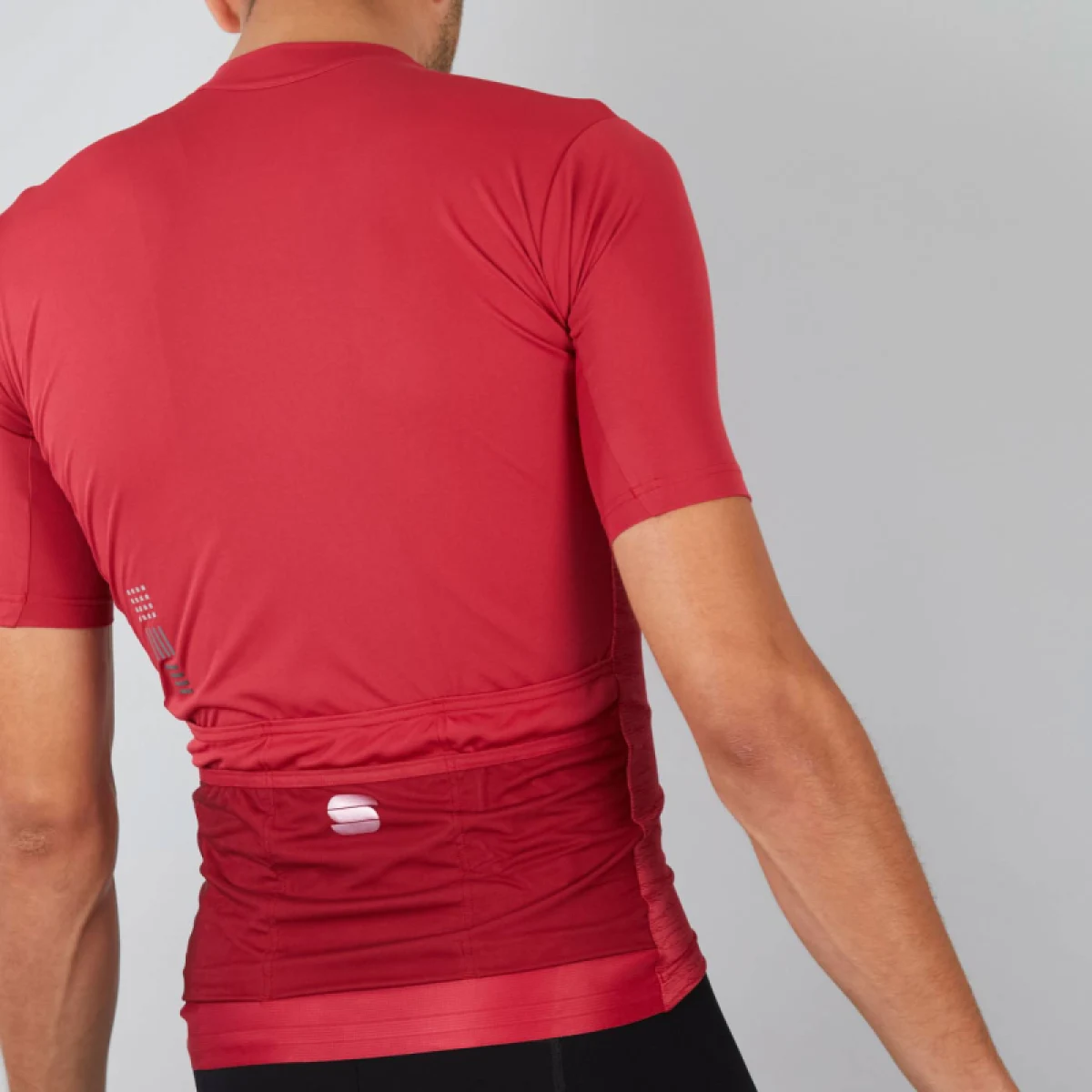 Pánsky cyklistický dres s krátkym rukávom SPORTFUL Supergiara jersey, red rumba · záber 5