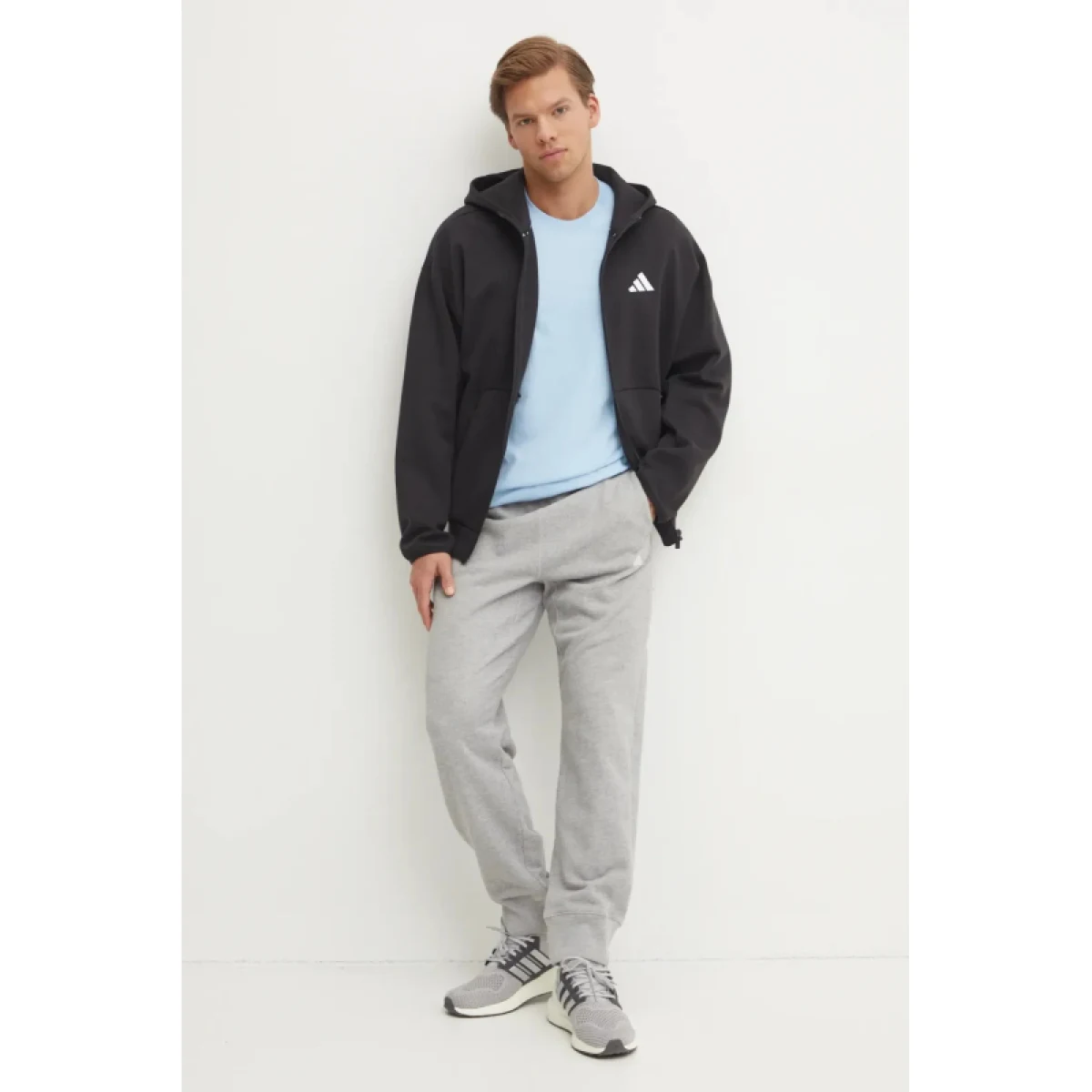 Pánske tričko s krátkym rukávom ADIDAS ORIGINALS TREFOIL ESS TEE-CLESKY · záber 3