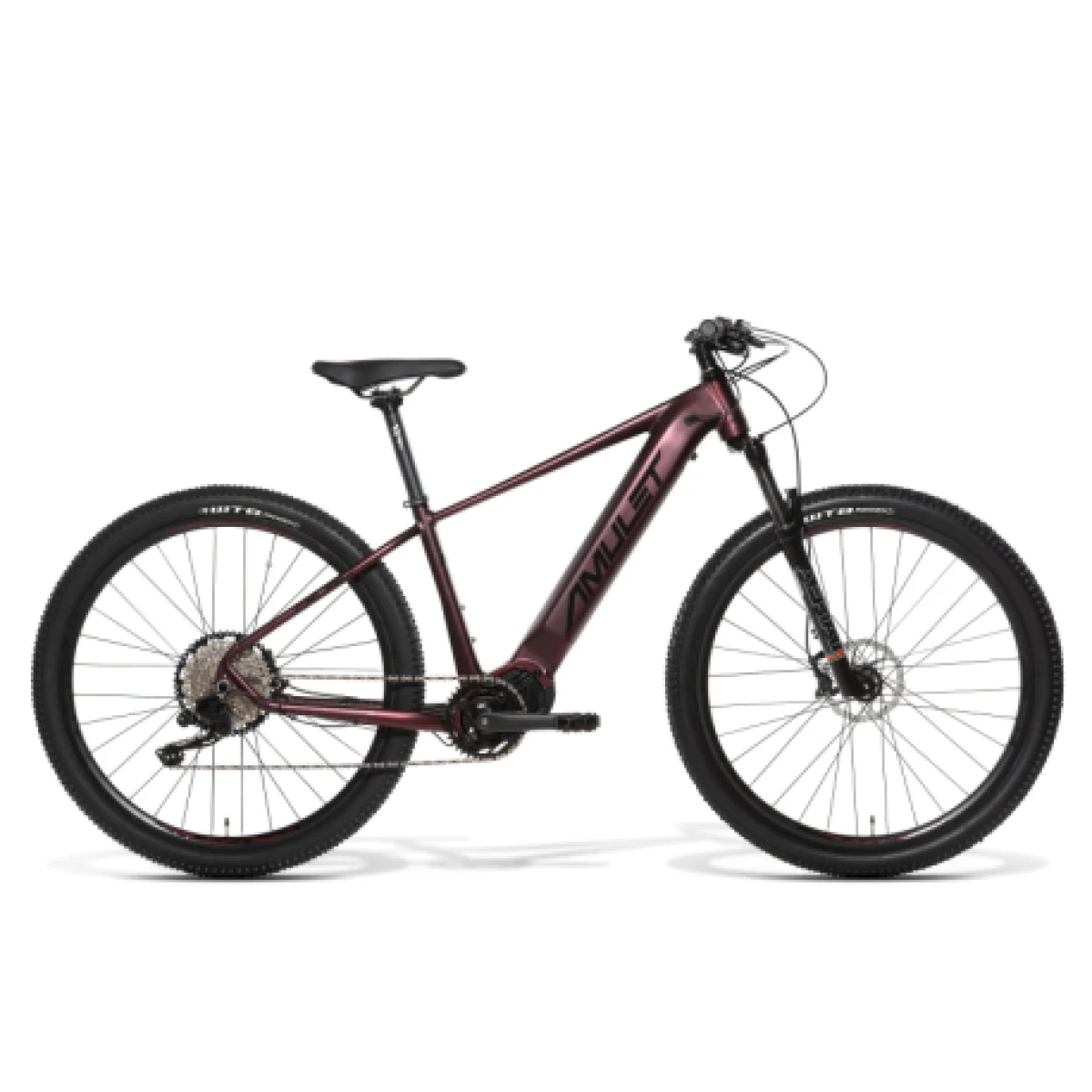 Dámsky horský elektrobicykel AMULET 29 eRival 5.5 SR, orient red black · záber 1