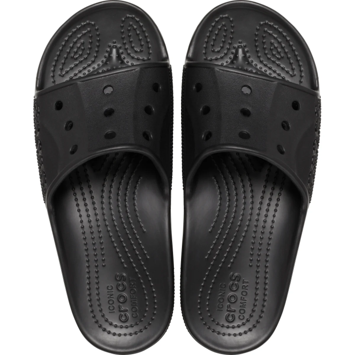 Šlapky (plážová obuv) CROCS Baya II Slide U black · záber 3