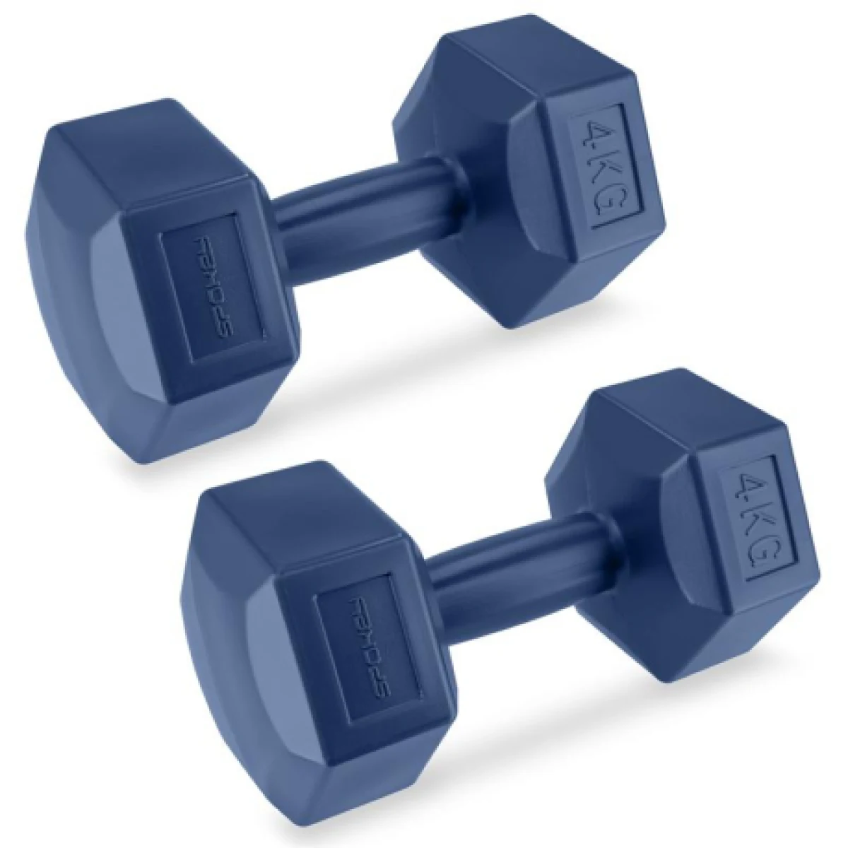 Set závažia SPOKEY MONSTER DARK BLUE HEXA 2x 4 kg · záber 1