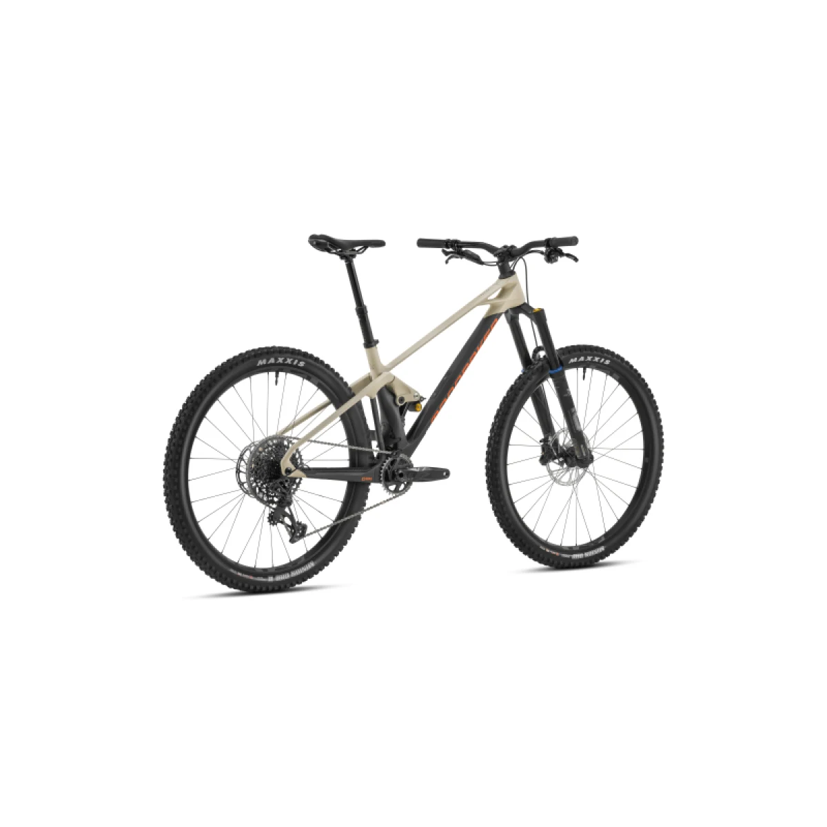 Horský bicykel MONDRAKER Foxy Carbon RR MIND, carbon desert grey orange · záber 3