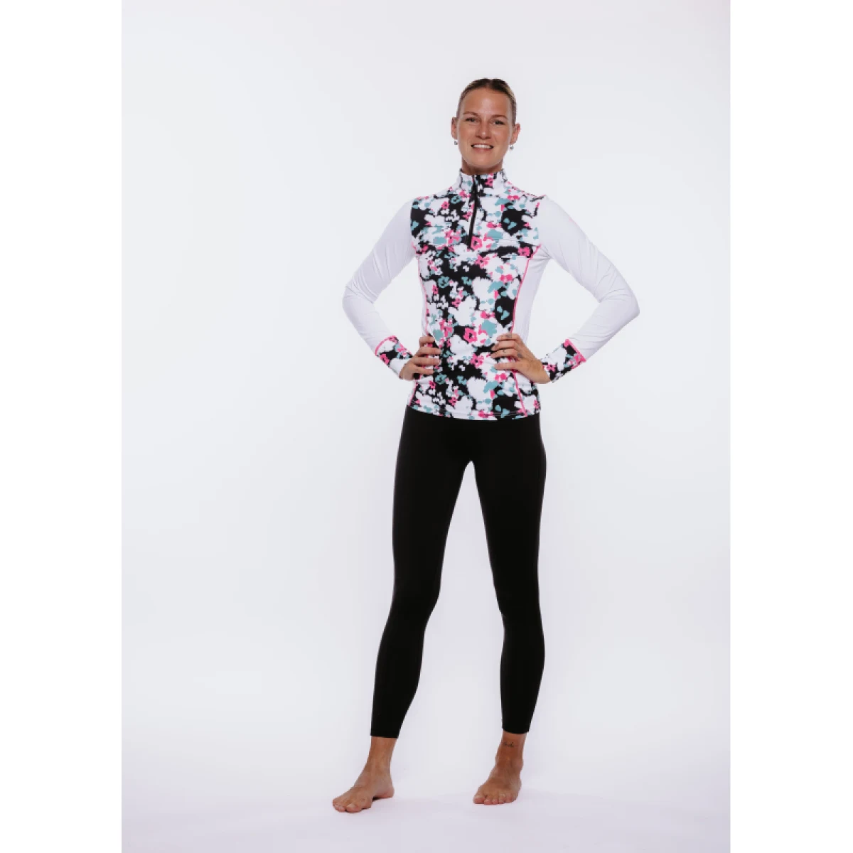 Dámske termo zateplené legíny AUTHORITY WARMIE II pants W black · záber 3