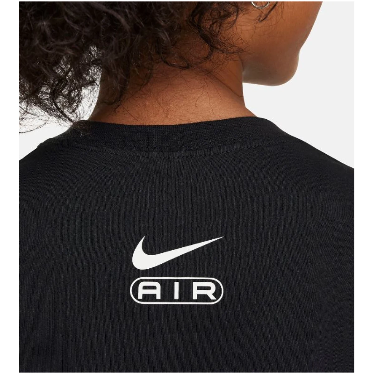 Chlapčenské tričko s krátkym rukávom NIKE G NSW TEE BOY AIR-010 BLACK · záber 5