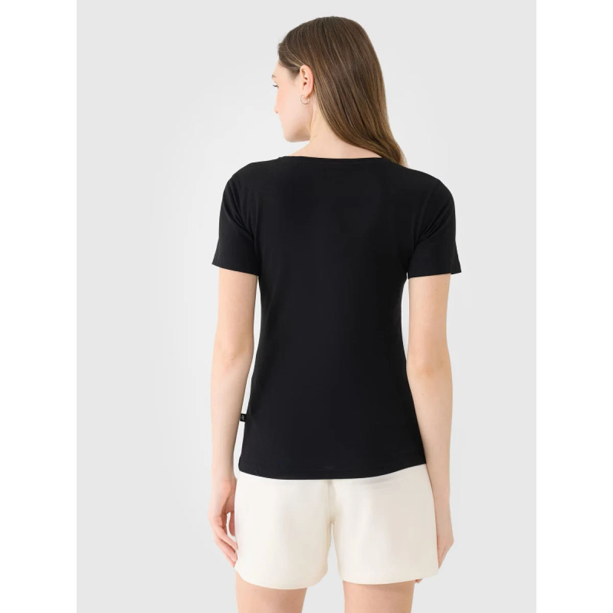 Dámske tričko s krátkym rukávom 4F TSHIRT F1990-20S-DEEP BLACK · záber 3