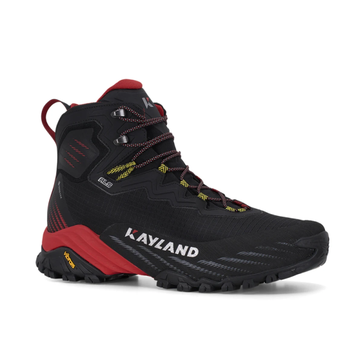 Pánska členková turistická obuv KAYLAND Duke Evo Mid Gtx, Black Red · záber 2