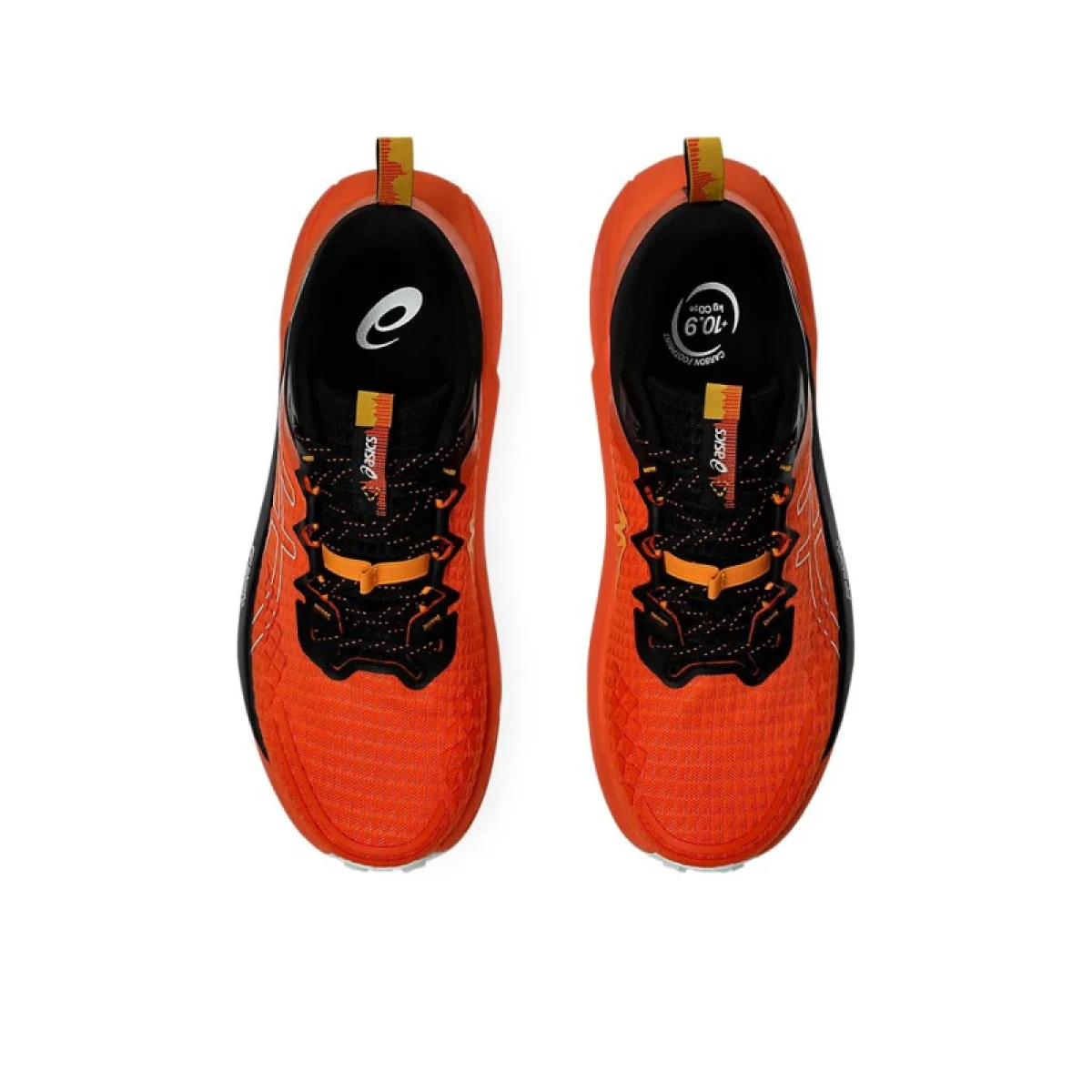 Pánska bežecká trailová obuv ASICS Gel Trabuco 13 nova orange pure aqua · záber 5