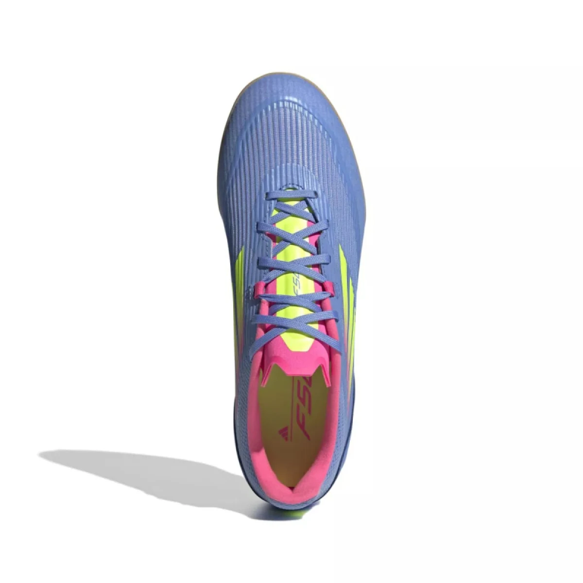 Pánske futbalové kopačky halové ADIDAS F50 League M IC blue fusion lucid lemon lucid pink · záber 5
