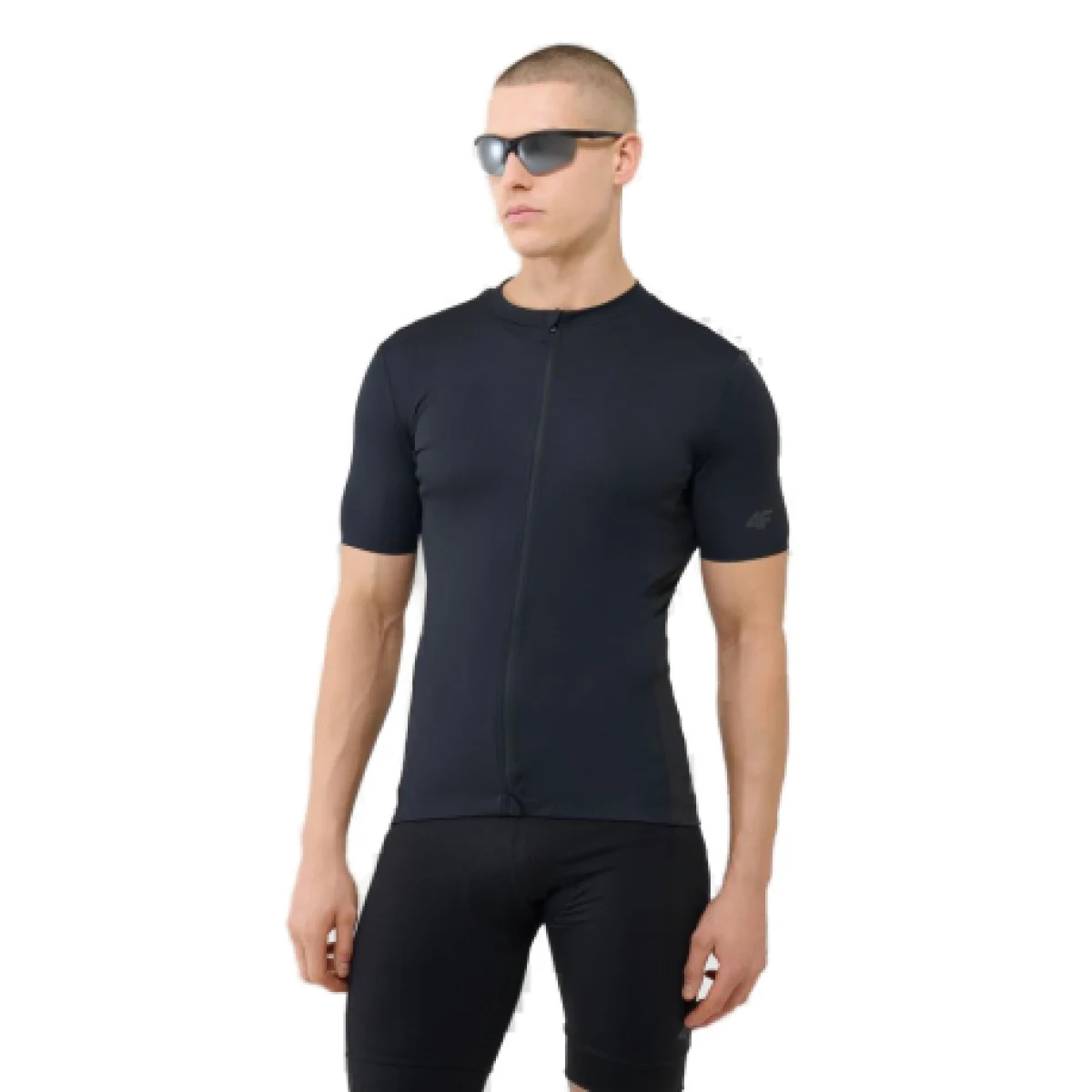 Pánske tréningové tričko s krátkym rukávom 4F TSHIRT FNK M1285-20S-DEEP BLACK · záber 1