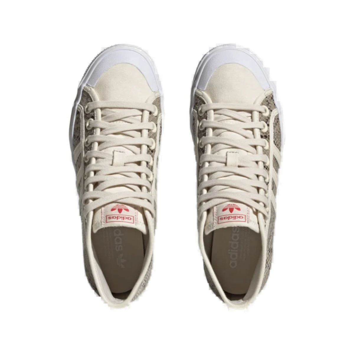 Dámska vychádzková obuv ADIDAS ORIGINALS Nizza Platform Mid wonder white wonder white core black · záber 3