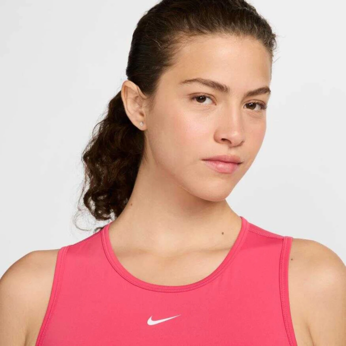 Dámske tréningové tričko s krátkym rukávom NIKE PRO DF 365 CROP TANK-629 ASTER PINK WHITE · záber 5